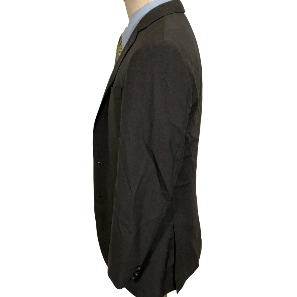 J. Crew Ludlow Blazer Men 36R Gray Loro‎ Piana  Italian Wool Super 120s Jacket
